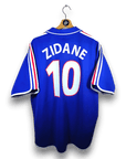 2000 - 02 France Home Shirt Zidane 10 - 9/10 - (XL) - Eternal Pitch