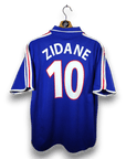 2000 - 02 France Home Shirt Zidane 10 - 9.5/10 - (L) - Eternal Pitch