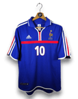 2000 - 02 France Home Shirt Zidane 10 - 9.5/10 - (L) - Eternal Pitch