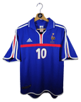 2000 - 02 France Home Shirt Zidane 10 - 9.5/10 - (M) - Eternal Pitch