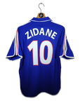 2000 - 02 France Home Shirt Zidane 10 - 9.5/10 - (M) - Eternal Pitch
