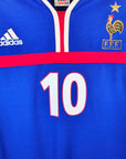 2000 - 02 France Home Shirt Zidane 10 - 9.5/10 - (M) - Eternal Pitch