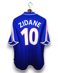 2000 - 02 France Home Shirt Zidane 10 - 9.5/10 - (XL) - Eternal Pitch