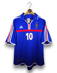 2000 - 02 France Home Shirt Zidane 10 - 9.5/10 - (XL) - Eternal Pitch