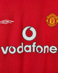 2000 - 02 Manchester United Home Shirt Beckham 7 (L) - Eternal Pitch