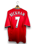 2000 - 02 Manchester United Home Shirt Beckham 7 (L) - Eternal Pitch