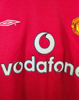 2000 - 02 Manchester United Home Shirt Stam 6 - 9.5/10 - (M) - Eternal Pitch