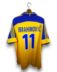 2000 - 02 Sweden Home Shirt Ibrahimovic 11 - 9.5/10 - (XL) - Eternal Pitch