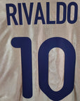 2001 - 02 FC Barcelona Away Shirt Rivaldo 10 - 6/10 - (XL) - Eternal Pitch