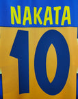 2001 - 02 Parma Home Shirt Nakata 10 - 9/10 - (XL) - Eternal Pitch