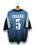 2001 - 02 Real Madrid Third Shirt Zidane 5 - 9/10 - (L) - Eternal Pitch