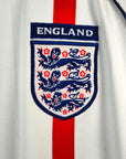 2001 - 03 England Home Shirt Beckham 7 (M) - Eternal Pitch