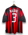 2002 - 03 AC Milan Home Shirt Maldini 3 - 9/10 - (L) - Eternal Pitch
