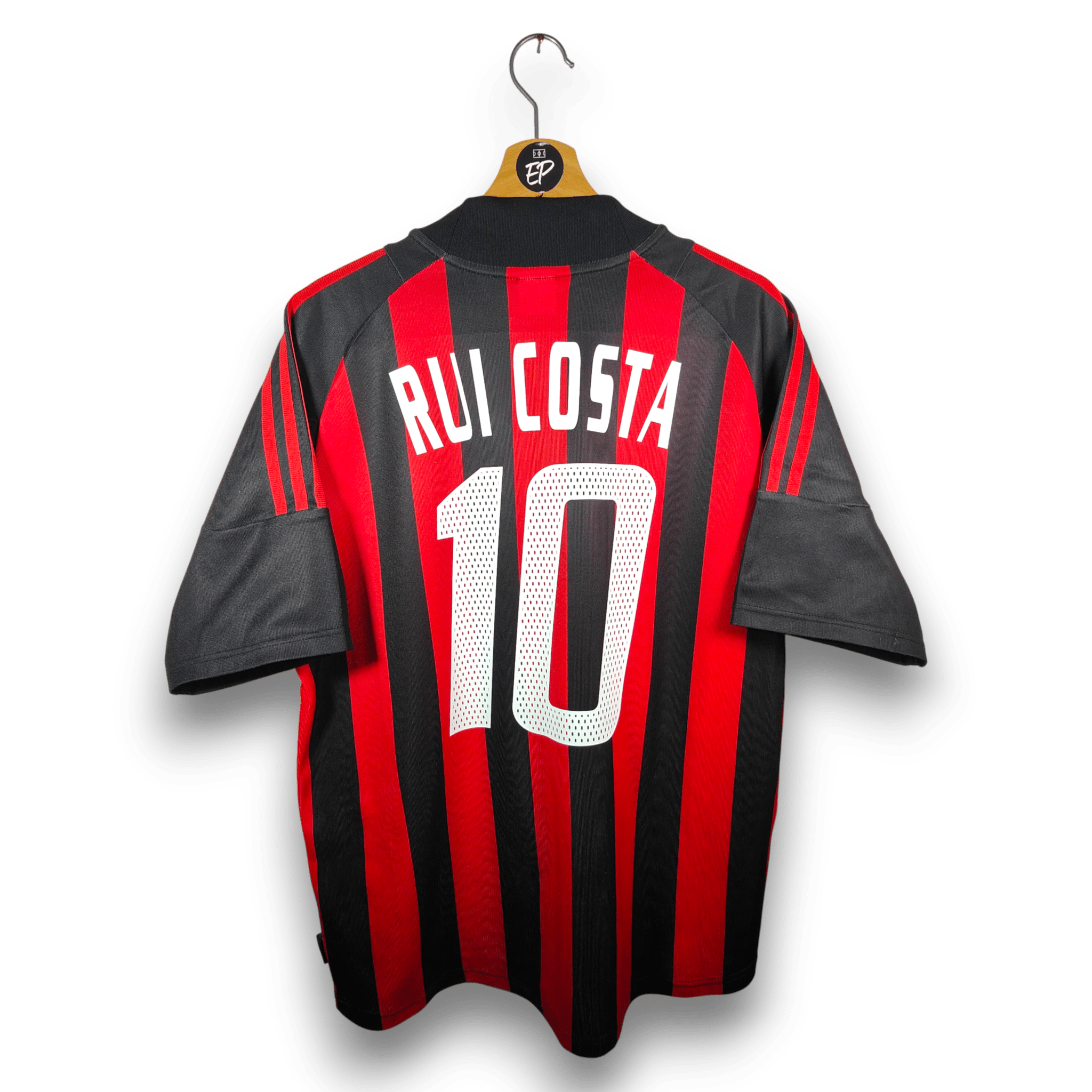 2002-03 AC Milan Home Shirt Rui Costa #10 - 8.5/10 - (L) – 156165