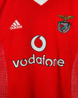 2002 - 03 Benfica Home Shirt - 9/10 - (XL) - Eternal Pitch