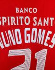 2002 - 03 Benfica Home Shirt Nuno Gomes 21 - 9/10 - (S) - Eternal Pitch