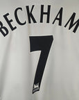 2002 - 03 Manchester United Away Shirt Beckham 7 - 9/10 - (XL) - Eternal Pitch
