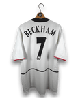 2002 - 03 Manchester United Away Shirt Beckham 7 - 9/10 - (XL) - Eternal Pitch
