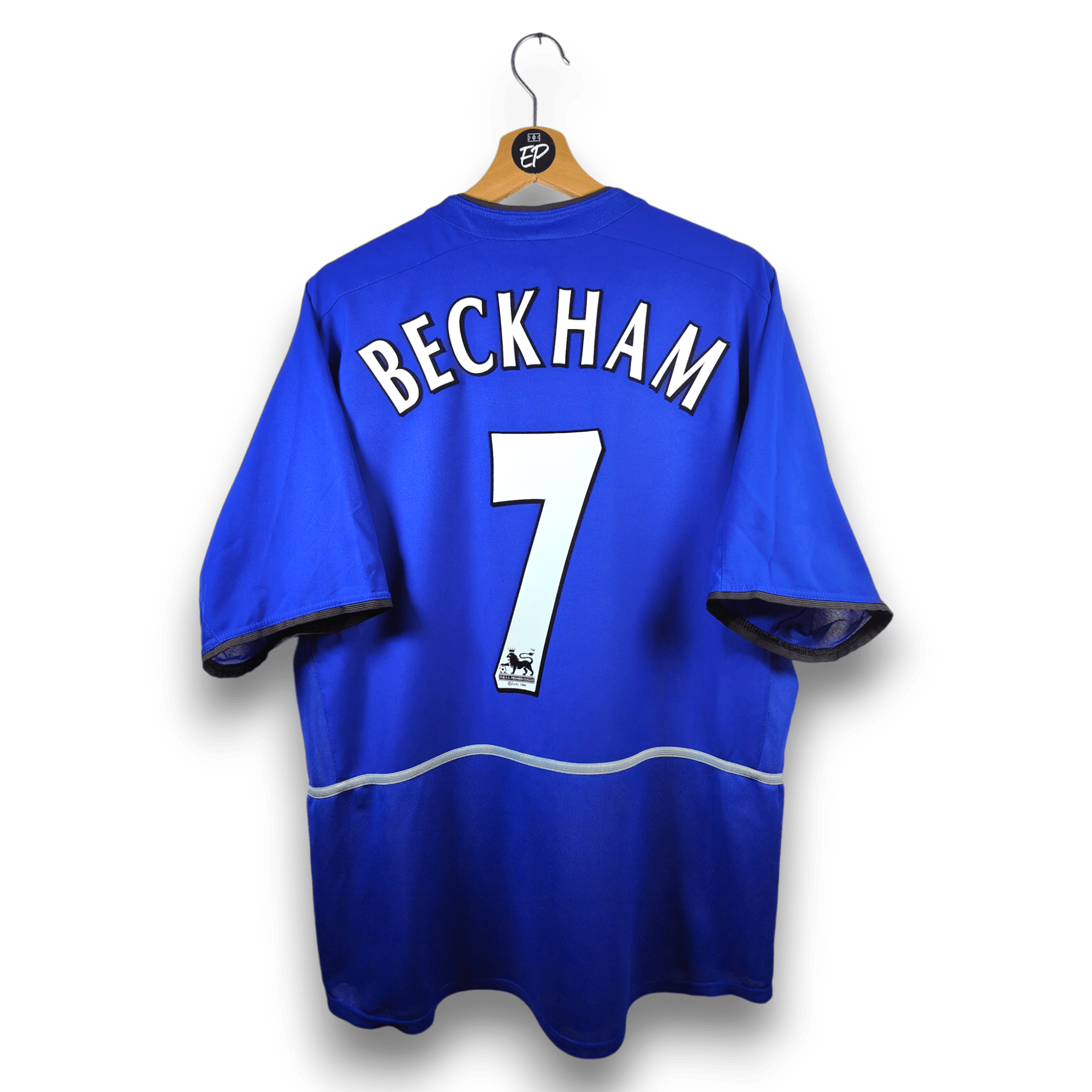 2002-03 Manchester United Third Shirt Beckham #7 - 9.5/10
