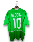 2002 - 03 Nigeria Home Shirt Okocha 10 - 9/10 - (M) - Eternal Pitch