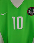 2002 - 03 Nigeria Home Shirt Okocha 10 - 9/10 - (M) - Eternal Pitch