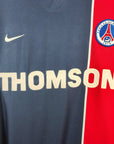 2002 - 03 PSG Home Shirt Ronaldinho 10 (L) - Eternal Pitch
