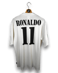 2002 - 03 Real Madrid Home Shirt Ronaldo 11 - 8.5/10 - (M) - Eternal Pitch