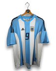 2002 - 04 Argentina Home Shirt Batistuta 9 - 8.5/10 - (XL) - Eternal Pitch