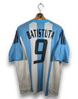 2002 - 04 Argentina Home Shirt Batistuta 9 - 8.5/10 - (XL) - Eternal Pitch