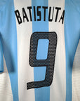 2002 - 04 Argentina Home Shirt Batistuta 9 (M) - Eternal Pitch