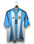 2002 - 04 Argentina Home Shirt Zanetti 8 - 9.5/10 - (M) - Eternal Pitch