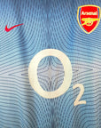 2002 - 04 Arsenal Away Shirt Bergkamp 10 (L) - Eternal Pitch
