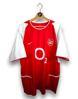 2002 - 04 Arsenal Home Shirt Bergkamp 10 - 9/10 - (XL) - Eternal Pitch