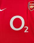 2002 - 04 Arsenal Home Shirt Henry 14 - 9/10 - (XL) - Eternal Pitch