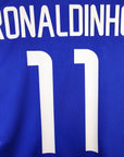 2002 - 04 Brazil Away Shirt Ronaldinho 11 - 9/10 - (M) - Eternal Pitch