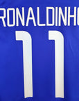 2002 - 04 Brazil Away Shirt Ronaldinho 11 - 9.5/10 - (L) - Eternal Pitch
