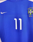 2002 - 04 Brazil Away Shirt Ronaldinho 11 - 9.5/10 - (XL) - Eternal Pitch