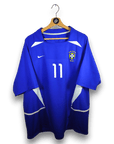 2002 - 04 Brazil Away Shirt Ronaldinho 11 - 9.5/10 - (XL) - Eternal Pitch