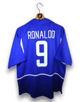 2002 - 04 Brazil Away Shirt Ronaldo 9 - 9/10 - (M) - Eternal Pitch