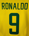 2002 - 04 Brazil Home Shirt Ronaldo 9 - 9.5/10 - (XL) - Eternal Pitch