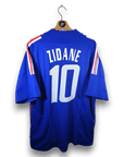 2002 - 04 France Home Shirt Zidane 10 - 9/10 - (XL) - Eternal Pitch