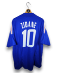 2002 - 04 France Home Shirt Zidane 10 - 9.5/10 - (XL) - Eternal Pitch