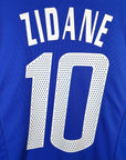 2002 - 04 France Home Shirt Zidane 10 - 9.5/10 - (XL) - Eternal Pitch