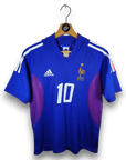 2002 - 04 France Home Shirt Zidane 10 - 9.5/10 - (XS) - Eternal Pitch
