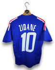 2002 - 04 France Home Shirt Zidane 10 - 9.5/10 - (XS) - Eternal Pitch