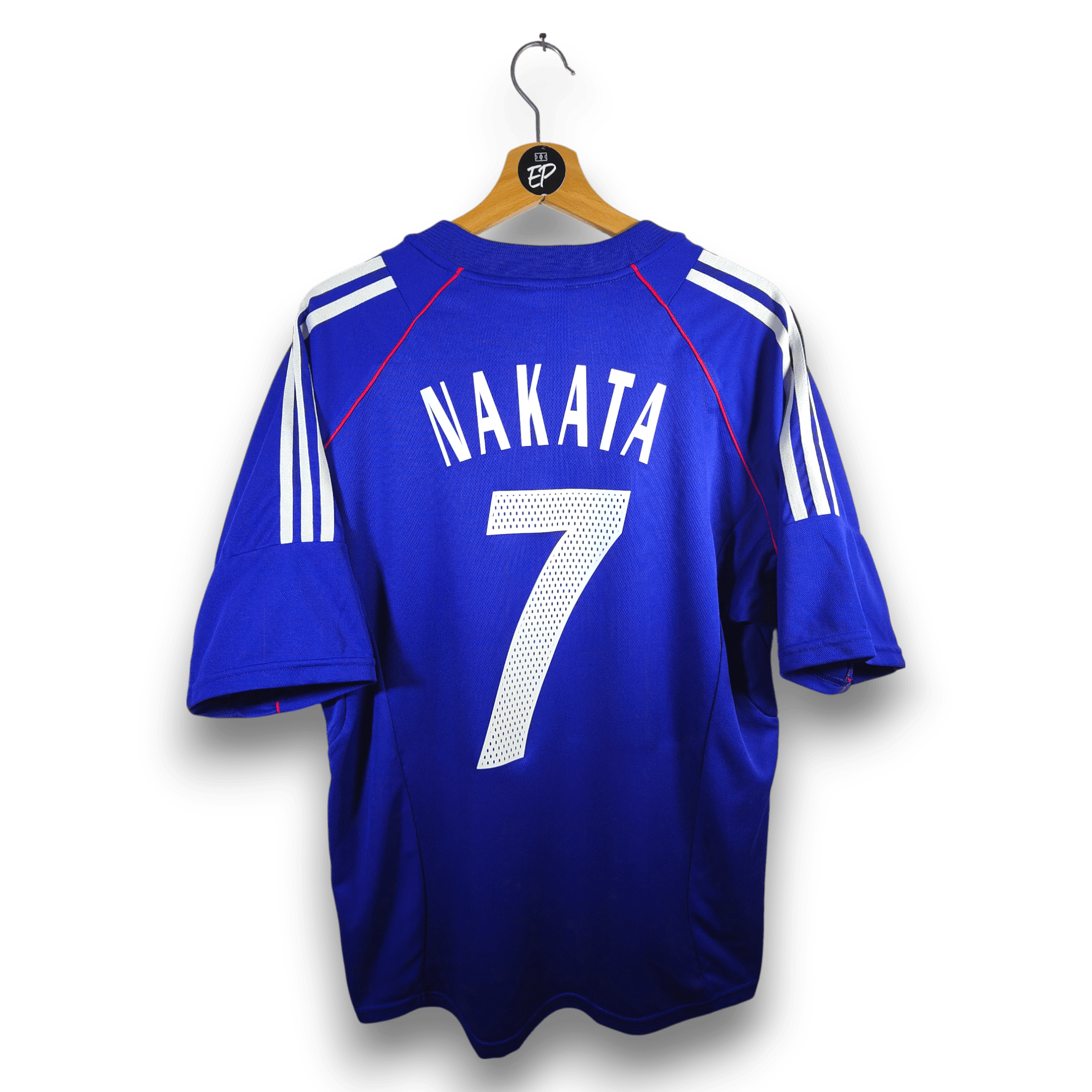 2002-04 Japan Home Shirt Nakata #7 - 9.5/10 - (L) – 139023 Adidas