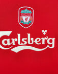 2002 - 04 Liverpool Home Shirt Gerrard 17 - 8/10 - (M) - Eternal Pitch