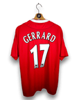 2002 - 04 Liverpool Home Shirt Gerrard 17 - 8/10 - (M) - Eternal Pitch