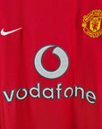 2002 - 04 Manchester United Home Shirt Ronaldo 7 - 8/10 - (M) - Eternal Pitch