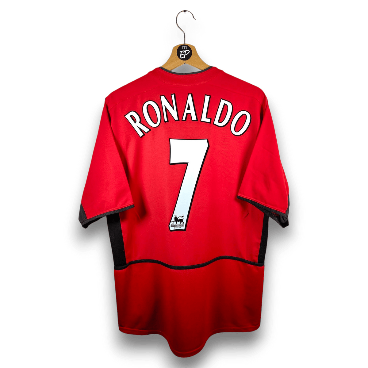 ウェア Manchester United CR7 2002-04 Manchester United Home Shirt Ronaldo #7 - 8/10 - (M